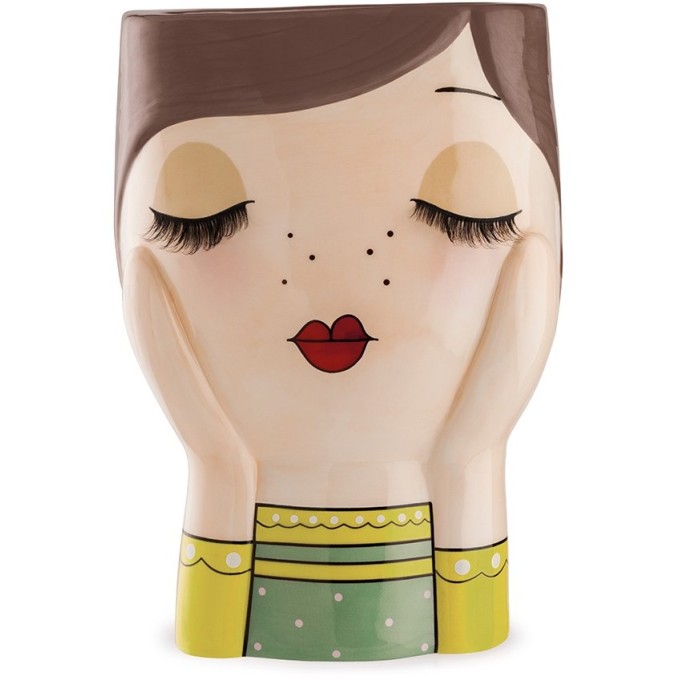 Vaso Le Pupazze Mimì 14X20cm Egan