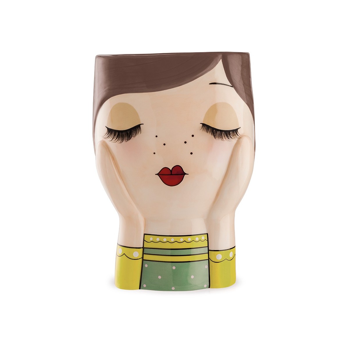 Vaso Le Pupazze Mimì 14X20cm Egan