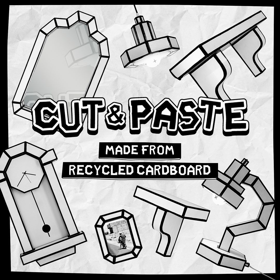 Mensola In Cartone Riciclato Cut'n Paste Seletti