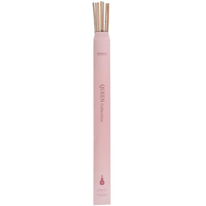 Queen 7 bastoncini stick per diffusore da 500 ml Mr&Mrs Fragrance