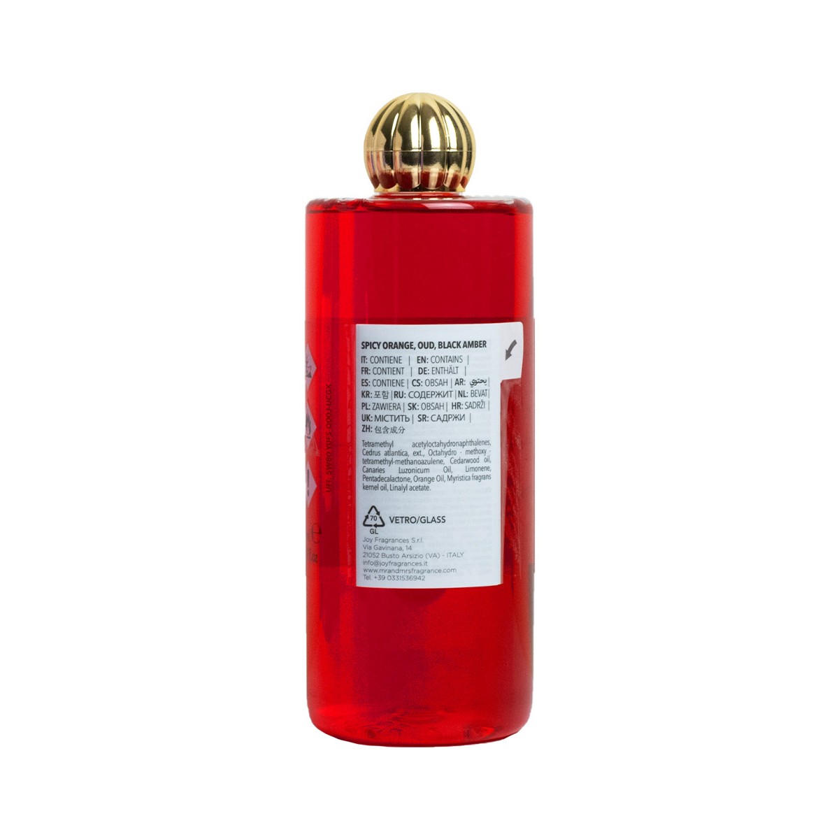 Refill Queen 500 Ml  06 Spicy Bergamotto Foglia di Fico Fava di Tonka Mr&Mrs Fragrance