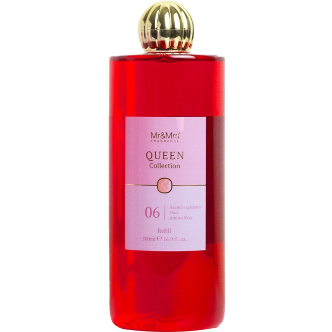 Refill Queen 500 Ml  06 Spicy Bergamotto Foglia di Fico Fava di Tonka Mr&Mrs Fragrance