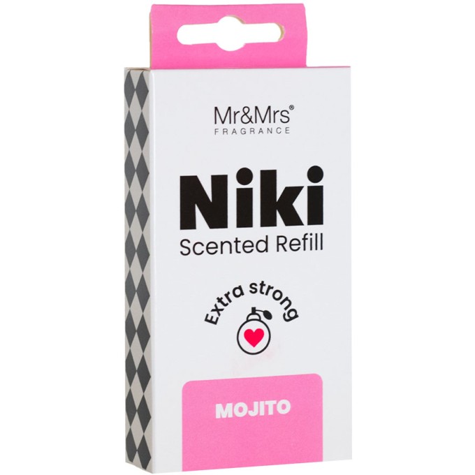 Refill Niki Mojito Profumatore per auto Mr&Mrs Fragrance