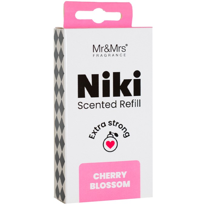 Refill Niki Cherry Blossom Profumatore per auto Mr&Mrs Fragrance