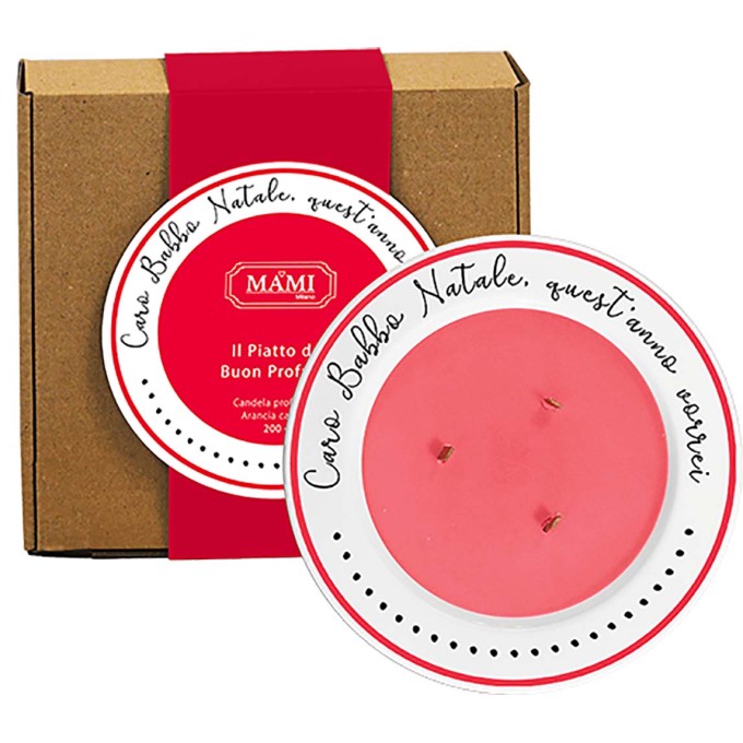 Piatto del buon profumo - Piccolo 200g Caro Babbo Natale Mami Milano