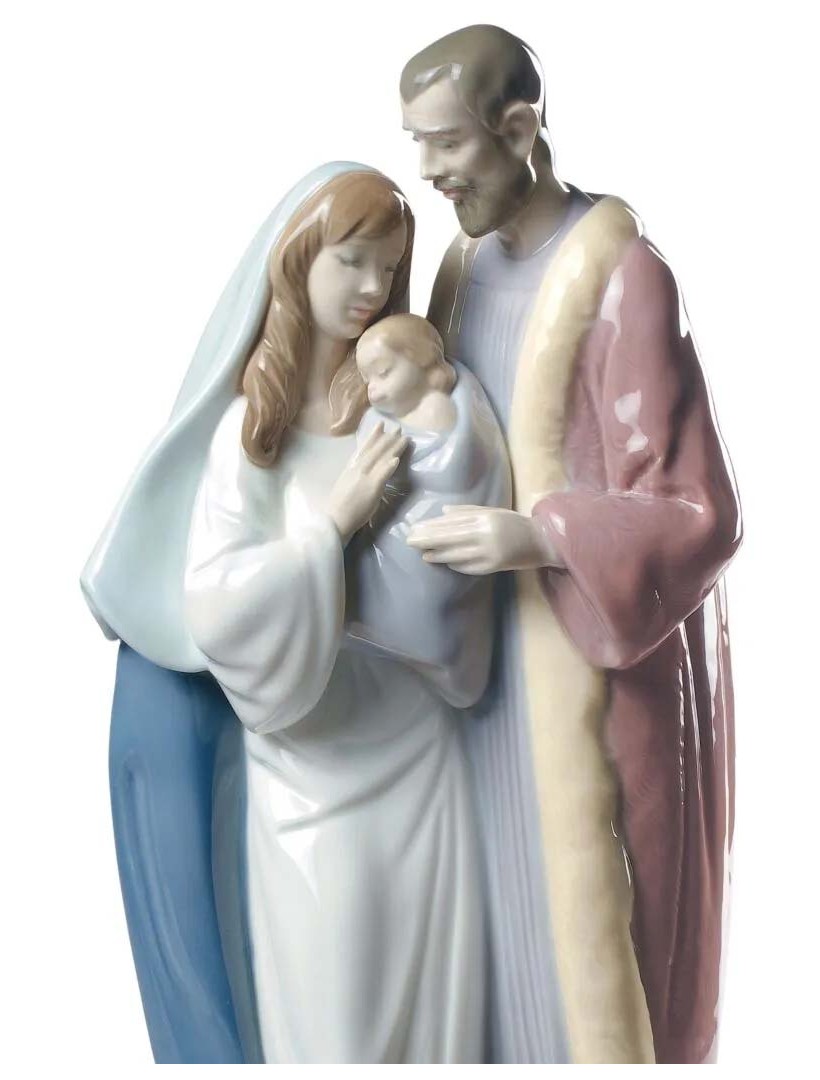 Statua Sacra famiglia Lladrò