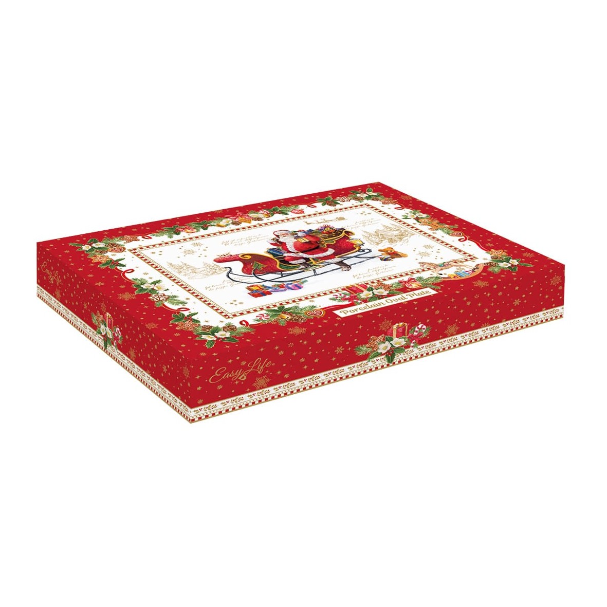 Piatto Ovale  In Color Box Christmas Memories Easy Life