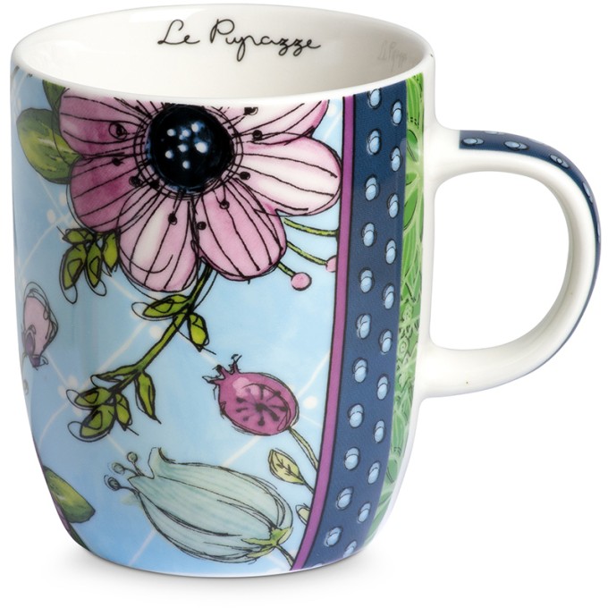 Mug Le Pupazze Azzurro Ml 460 Egan