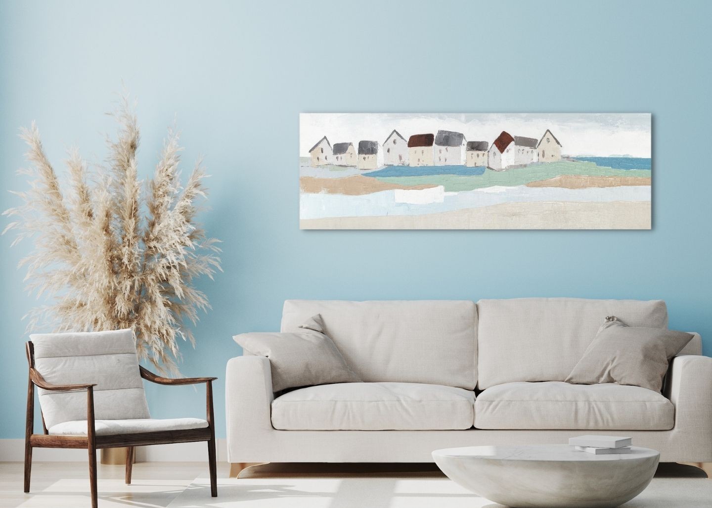 Quadro Sea Village 150cm Agave