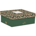 Set 2 tazze 240 ml c/piattino in porc.in gift box GEOMETRICAL LOOP