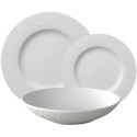 Set 18 pezzi Piatti Manufacture Rock bianco Villeroy & Boch