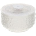 Contenitore Porcellana Romance Bianco 10X6cm Hervit