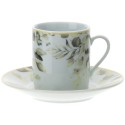 Box 2 Tazzine caffè Porcellana 9X5cm Hervit