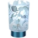 Lampada Vetro Botanic Blu 10X15cm Hervit