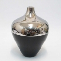 Vaso tapio black-silver 23 x 30 cm h
