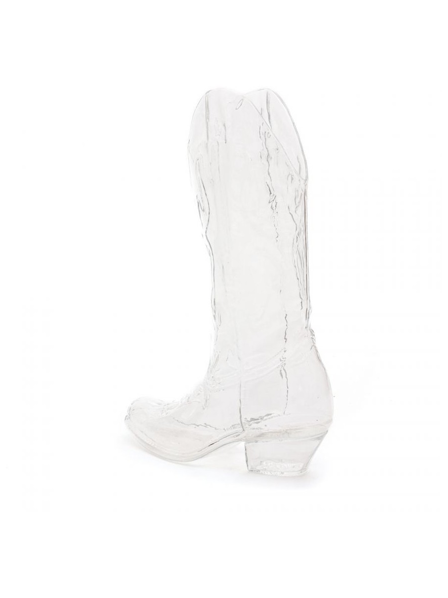 Vaso In  Vetro Crystalbootie-Diesel Living Seletti