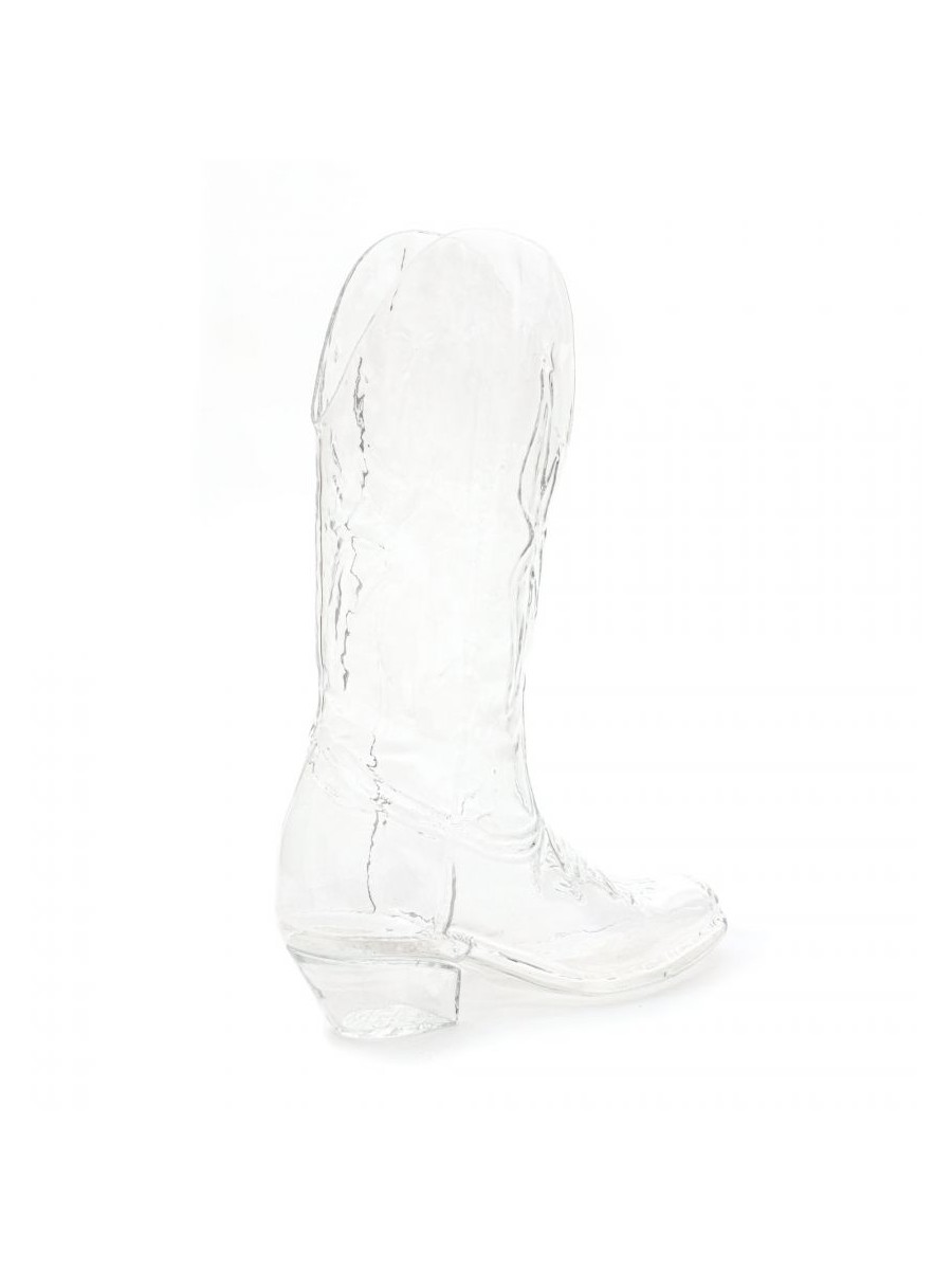 Vaso In  Vetro Crystalbootie-Diesel Living Seletti