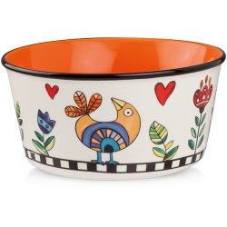 Bowl Cocorico' Arancio Ml...