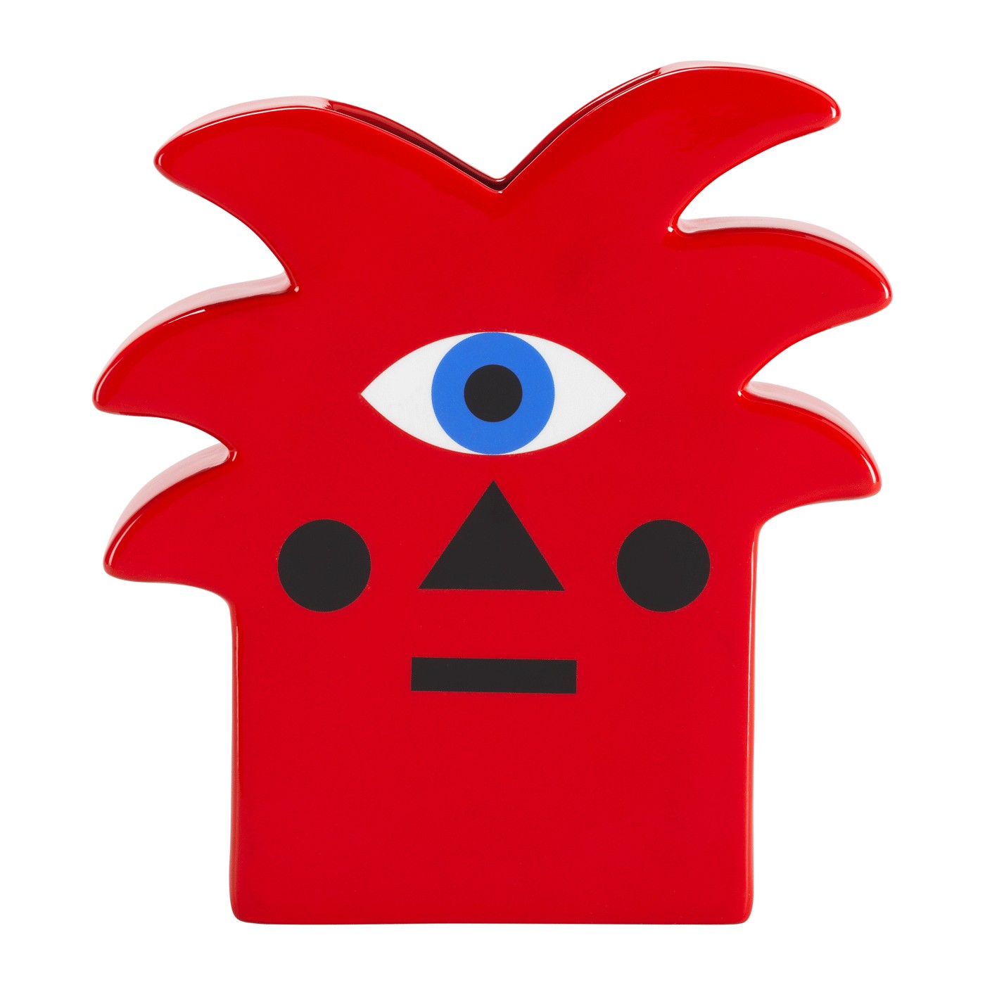 Vase Oggian Red Palm Vase Oggian Red Palm Qeeboo