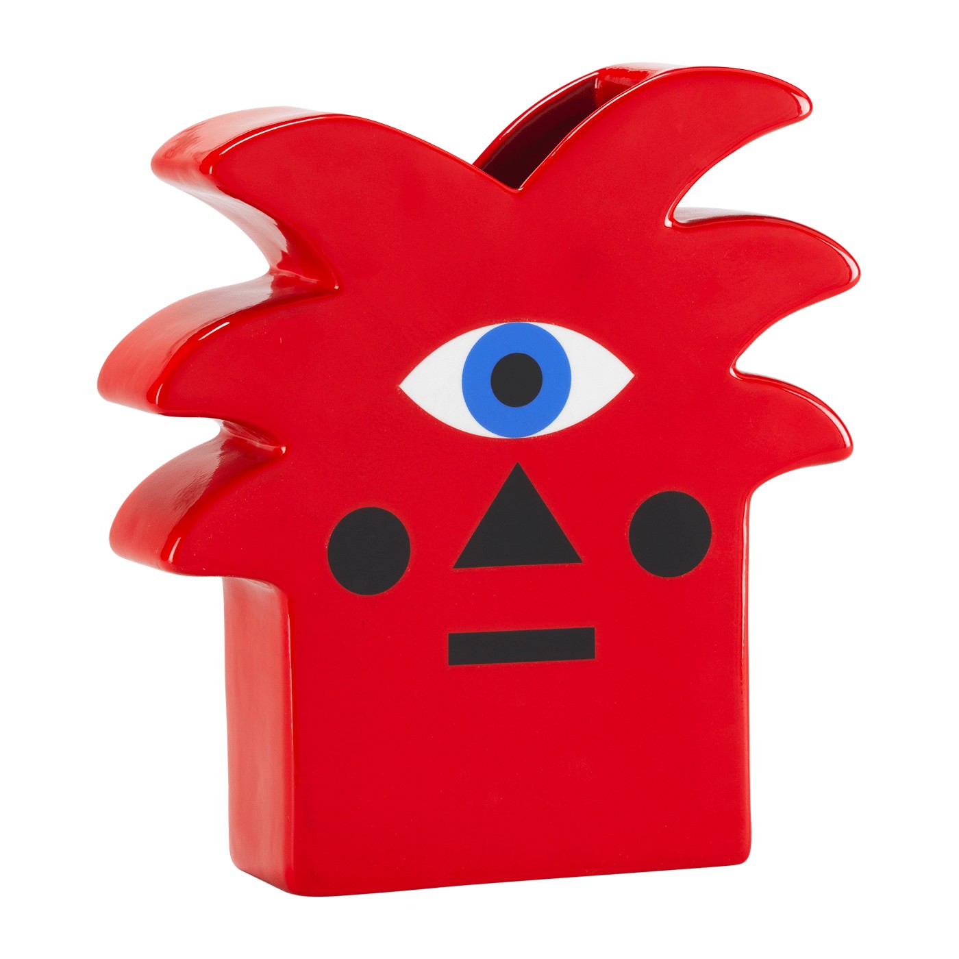 Vase Oggian Red Palm Vase Oggian Red Palm Qeeboo