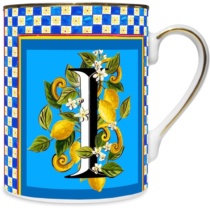 Ortigia Mug Porcellana - Lettera I Baci Milano