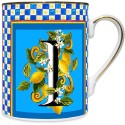 Ortigia Mug Porcellana - Lettera I Baci Milano