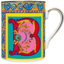 Ortigia Mug Porcellana - Lettera B Baci Milano