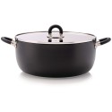 Sten  Casseruola  2 Manici 28Cm Nera Alessi