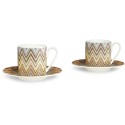 ZIG ZAG Set 2 Pz. Tazze Caffe' Missoni