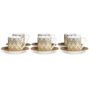 ZIG ZAG Set 6 Pz. Tazza Caffe' Missoni