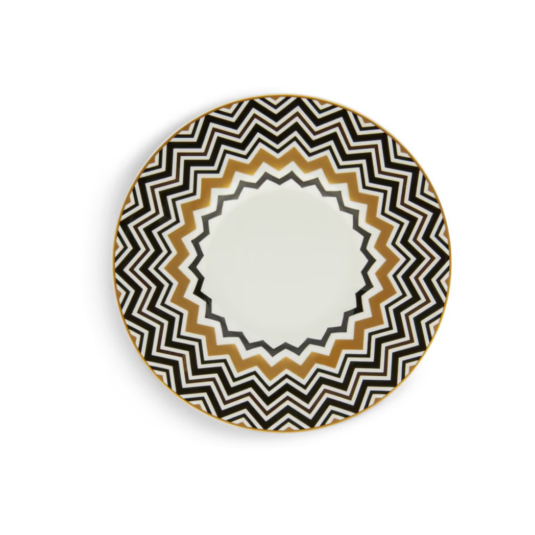 ZIG ZAG GOLD Set 2 Pz. Tazza Caffe' Missoni