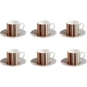 STRIPES JENKINS - Set 6 Tazze Caffe' in Luxury Box Missoni