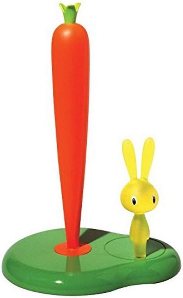 Portarotolo verde 30cm Bunny & Carrot Alessi