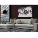 Quadro Wild horses 150cm Agave