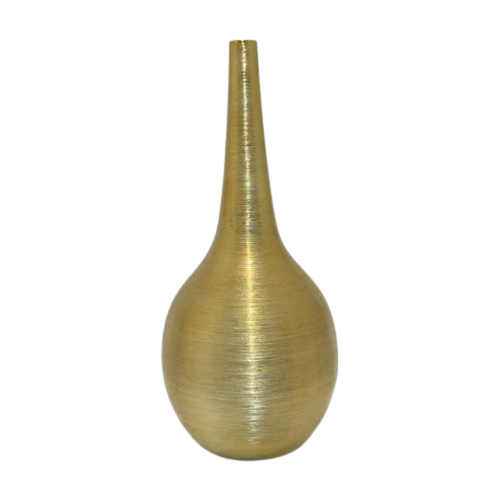 Offerta Vaso ceramica punta dorato su Enriquez