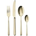 Set 24 posate Linear PVD champagne Sambonet