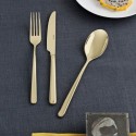 Set 24 posate Linear PVD champagne Sambonet