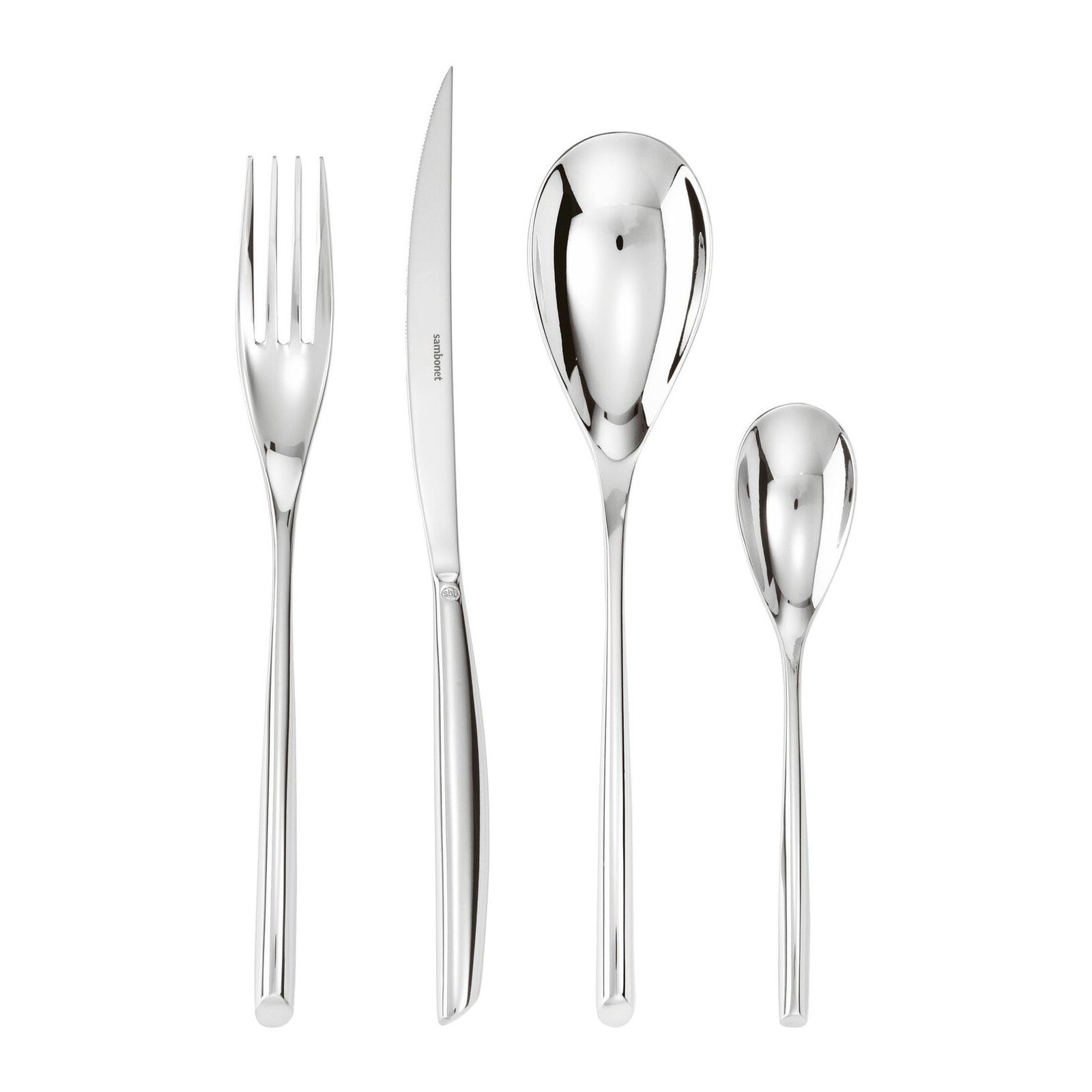 Set 24 posate Bamboo inox Sambonet