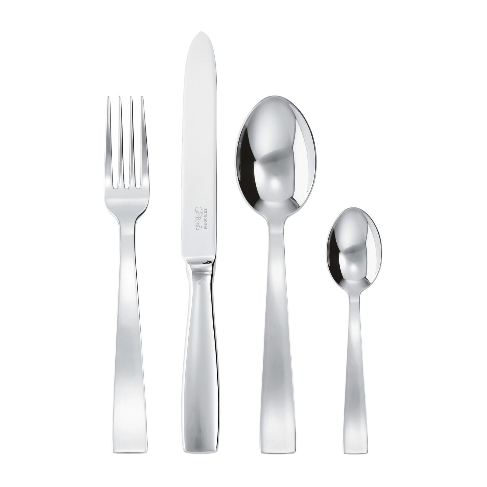 Set 24 posate Gio Ponti inox Sambonet