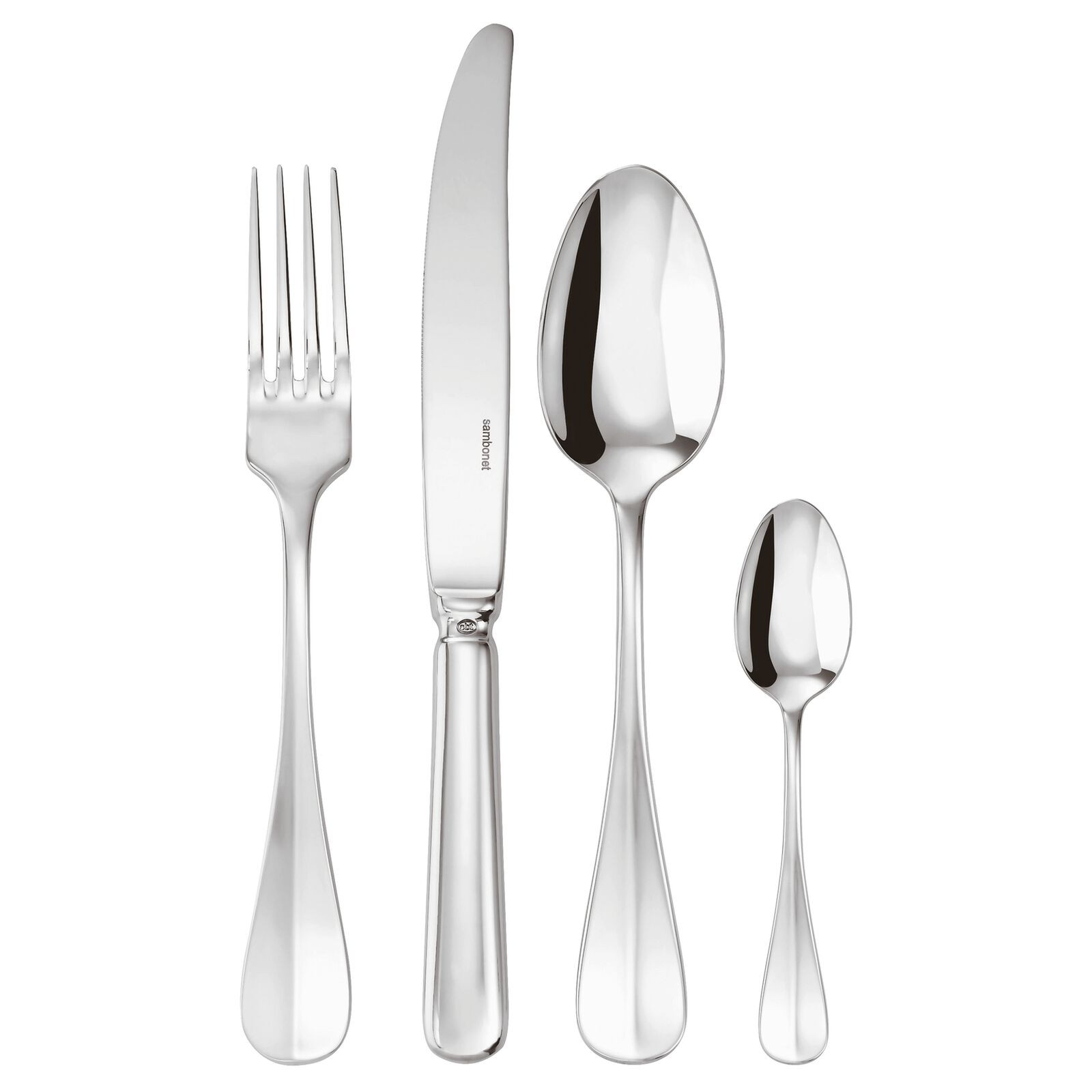 Set 24 posate Baguette inox Sambonet