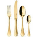 Set 24 posate Filet Toiras PVD gold Sambonet