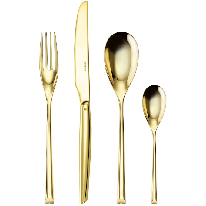 Set 24 posate H-Art PVD gold Sambonet