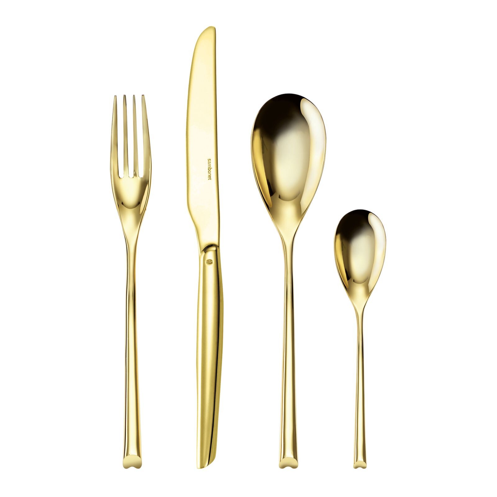 Set 24 posate H-Art PVD gold Sambonet