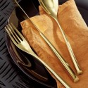 Set 24 posate H-Art PVD gold Sambonet