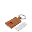 Portachiavi in pelle con chiavetta usb 16gb Piquadro