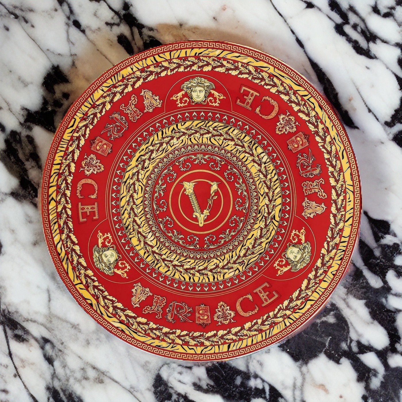 Virtus Holiday Piatto di Natale Versace