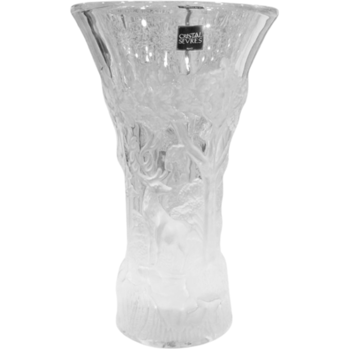 Vaso in cristallo 30cm Cristal Sèvres