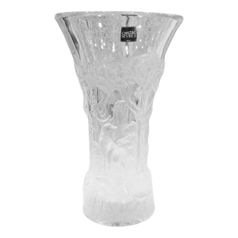 Vaso in cristallo 30cm Cristal Sèvres