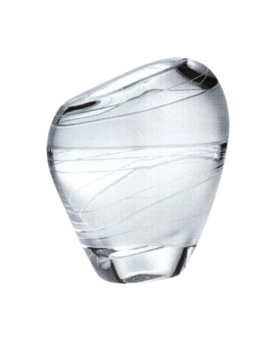 Vaso tagliato in cristallo recto verso 28cm Cristal Sèvres