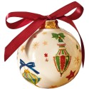 Palla Di Natale Decorazioni Ceramica Brandani